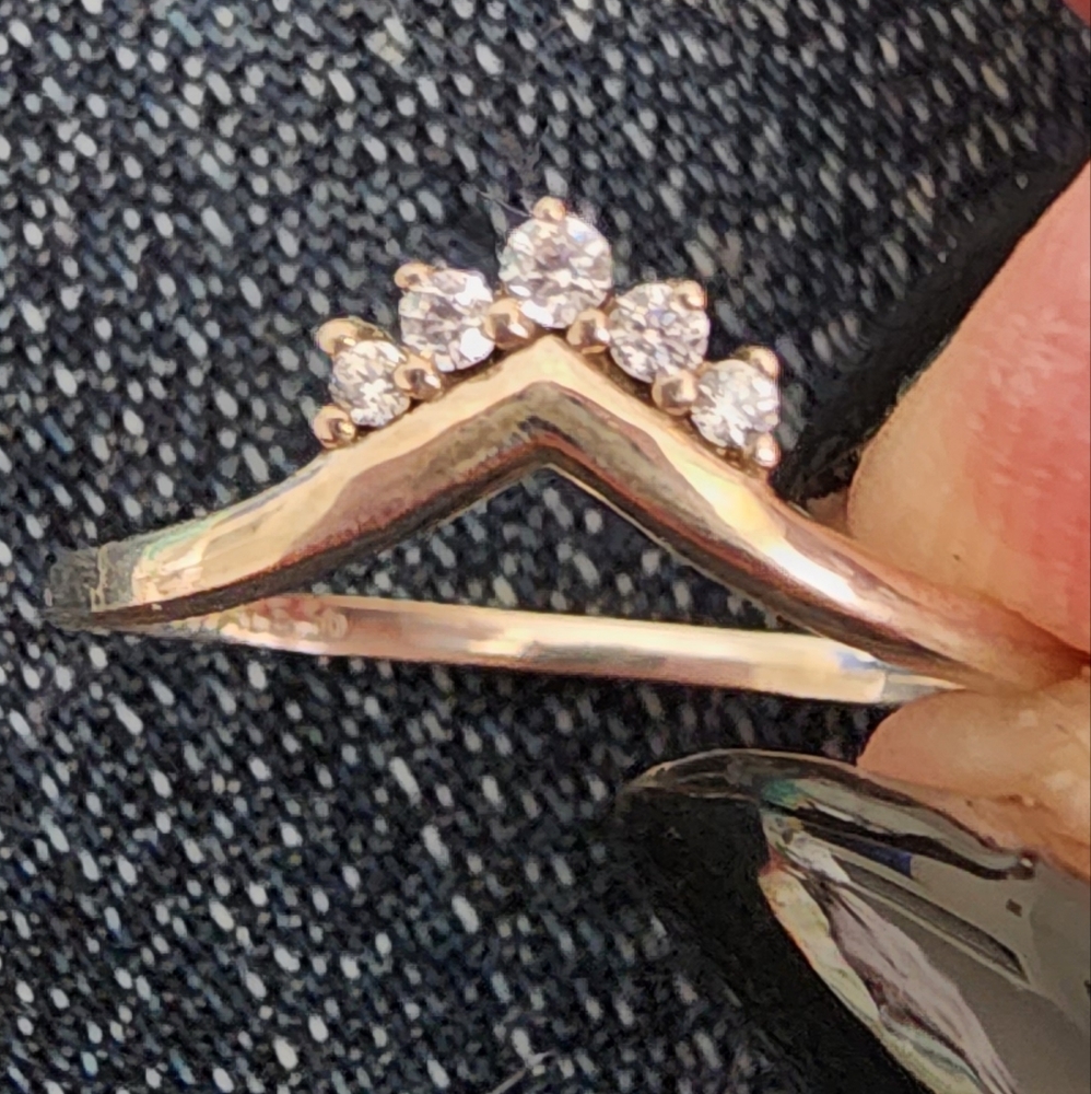 Pandora Wishbone Ring Size 56